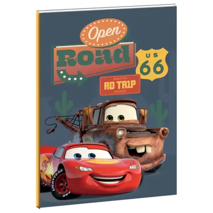 Disney Cars Cestný B/5 Lined zošit, 40 listov produktová fotografia