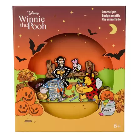 Disney by Loungefly Emailový Pin Winnie the Pooh Trick or Treat Moving Limited Edition 8 cm termékfotója