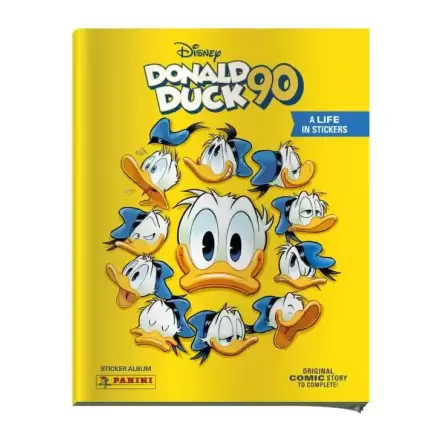 Donald Duck 90 Sticker &amp; Trading Card Collection Album *German Version* termékfotója