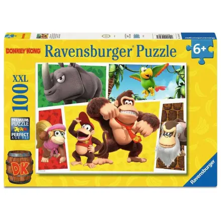 Donkey Kong The Monkeys Are on the Loose! Puzzle 100 dielov XXL produktová fotografia
