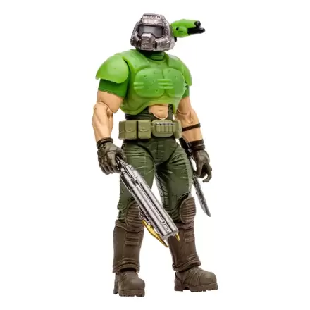 Akčná figúrka Doom Eternal Doom Slayer Classic (Glow In The Dark Edition) Gold Label 18 cm produktová fotografia