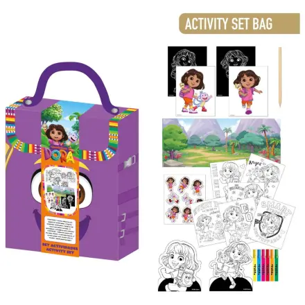 Dora the Explorer farebný batoh set produktová fotografia