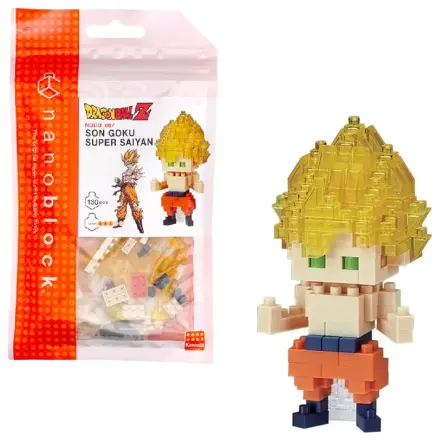 Dragon Ball Son Goku Super Saiyan figúrka Nanoblock 10 cm produktová fotografia