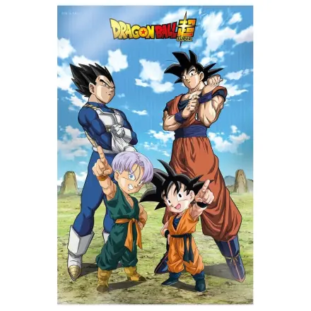 Dragon Ball Super 3D Poster Battle of Gods Goku Vegeta Family 38 x 58 cm produktová fotografia