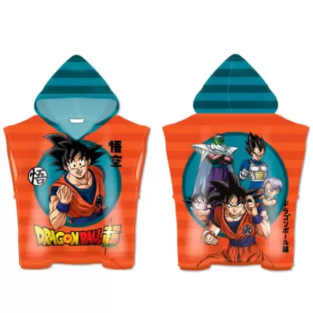 Dragon Ball Super mikrovláknový törölközőponcsó termékfotója