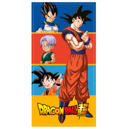 Dragon Ball Super mikrovláknová plážová osuška produktová fotografia