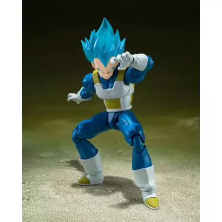 Dragon Ball Super S.H. Figuarts Akčná figúrka Super Saiyan God Super Saiyan Vegeta -Unwavering Saiyan Pride- 14 cm termékfotója