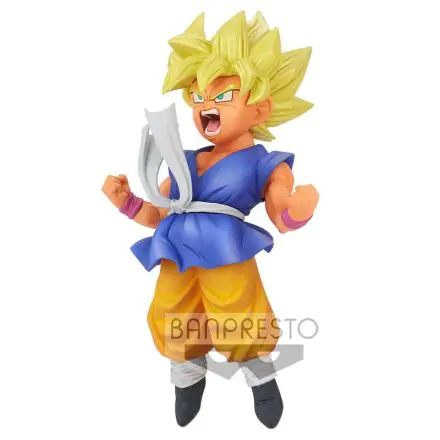 Dragonball Super Son Goku Fes PVC Socha Super Saiyan Son Goku (Deti) 14 cm produktová fotografia