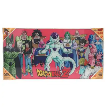 Dragon Ball villains sklenený poster produktová fotografia