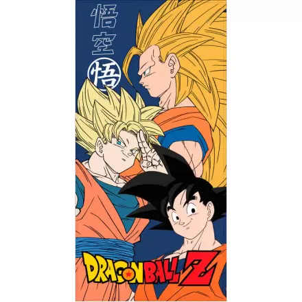 Dragon Ball Z mikrovláknová plážová osuška produktová fotografia