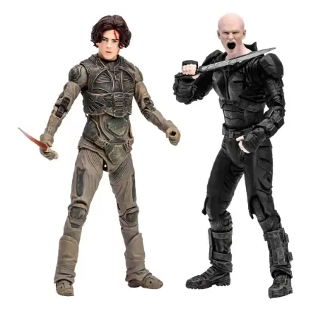 Dune: Part Two Akčná figúrka 2-Pack Paul Atreides & Feyd-Rautha Harkonnen 18 cm produktová fotografia