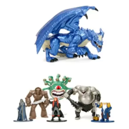 Dungeons &amp; Dragons Nano Metalfigs Die-cast Mini Figúrky 7-Pack 4 - 10 cm termékfotója