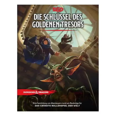 Dungeons &amp; Dragons RPG dobrodružstvo Die Schlüssel des Goldenen Tresors german termékfotója