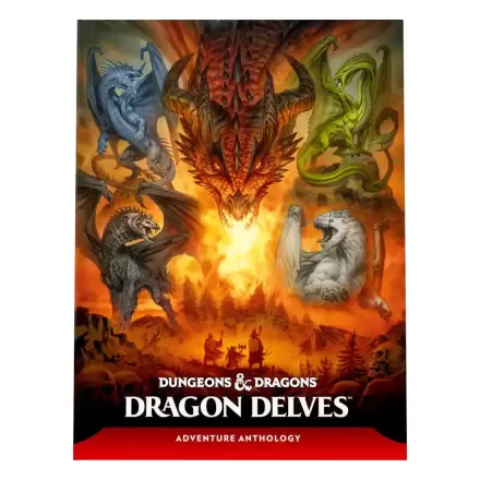 Dungeons & Dragons RPG Dragon Delves: An Adventure Anthology anglická dobrodružná antológia produktová fotografia