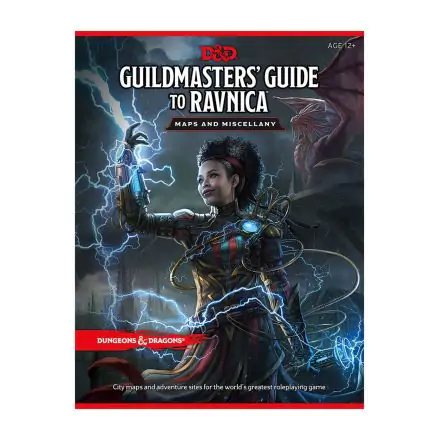 Dungeons &amp; Dragons RPG Guildmasters' Guide to Ravnica - Maps &amp; Miscellany english termékfotója