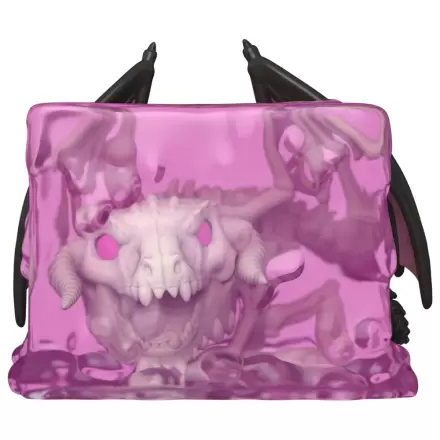 Dungeons and Dragons Funko POP! Deluxe Animation Vinylová figúrka Gelatinous Cube with Dracolich (GR) (GW) Exclusive Edition 9 cm produktová fotografia