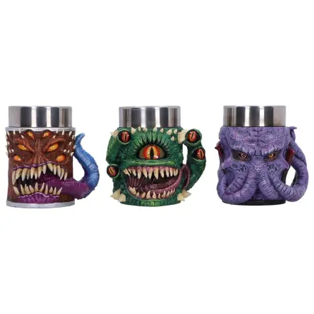 Dungeons & Dragons sada 3 mini pohárov Mini Monster 9 cm produktová fotografia