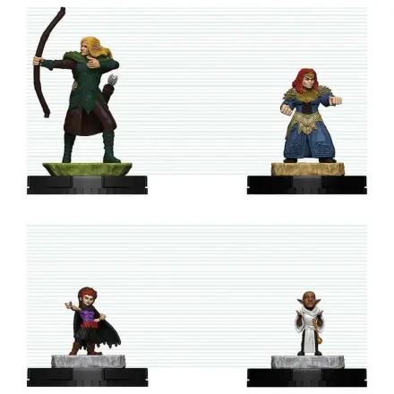 Dungeons & Dragons HeroClix 400: sada figúrok Adventuring Party 1 produktová fotografia
