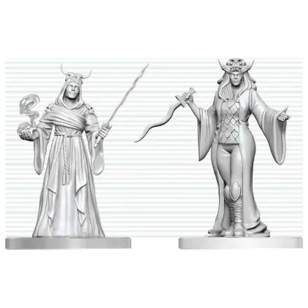 Dungeons & Dragons Nolzur's Marvelous Miniatures Nenatretá miniatúra Cultist Fanatic & Hierophant 14 cm produktová fotografia