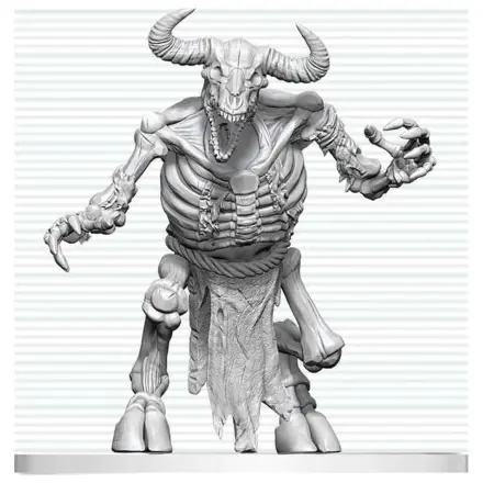 Dungeons & Dragons Nolzur's Marvelous Miniatures Nenamaľovaná miniatúra kostry Minotaura 17 cm produktová fotografia
