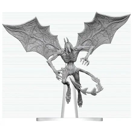Dungeons & Dragons Nolzur's Marvelous Miniatures Nenatretá miniatúra Nightgaunt 17 cm produktová fotografia