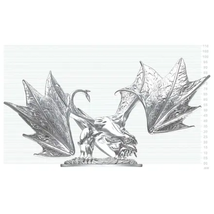 Dungeons & Dragons Nolzur's Marvelous Miniatures Nenatretá miniatúra mladého zafírového draka 20 cm produktová fotografia