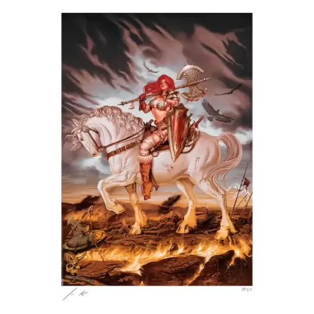 Dynamite Entertainment Art Print Red Sonja: World on Fire 46 x 61 cm - bez rámu termékfotója