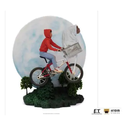 E.T. the Extra-Terrestrial Deluxe Art Scale Statue 1/10 E.T. & Elliot 27 cm Soška produktová fotografia