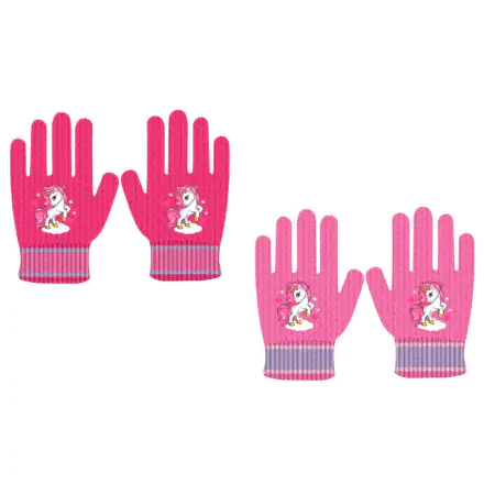 Detské rukavice s motívom jednorožca produktová fotografia