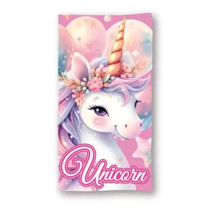 Unicorn mikrovláknová plážová osuška produktová fotografia