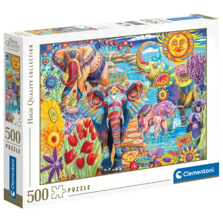 Elephants Carnival puzzle 500 kusov produktová fotografia
