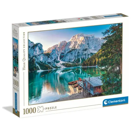Emerald Lake Braies puzzle 1000 ks produktová fotografia