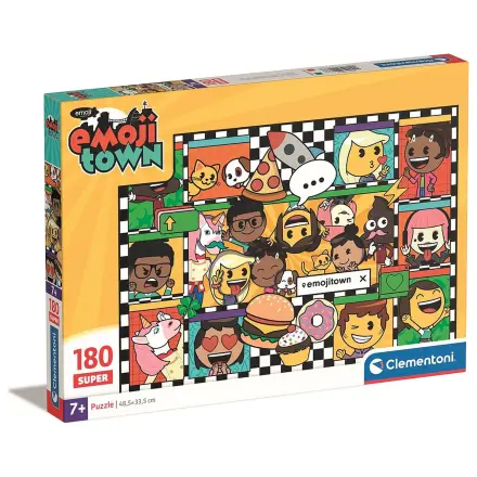 Emoji Town 180-dielne puzzle Clementoni produktová fotografia