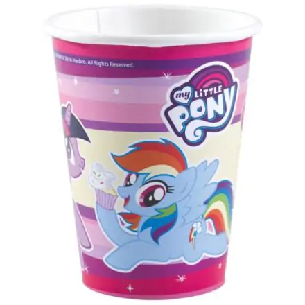 My Little Pony papierové poháre 8 ks 250 ml produktová fotografia