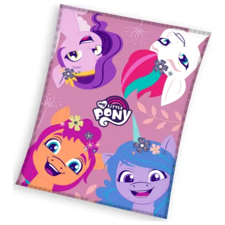 My Little Pony Sunny Bloom flísová deka produktová fotografia