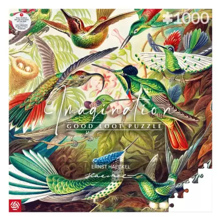 Ernst Haeckel Imagination Puzzle Hummingbirds/Kolibry (1000 kusov) termékfotója