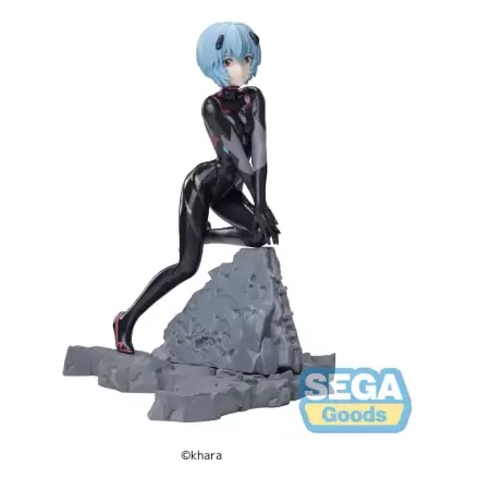 Evangelion: 3.0+1.0 Thrice Upon a Time Luminasta PVC figúrka Vignetteum Tentative Name : Rei Ayanami 30th Anniversary Ver. 19 cm termékfotója