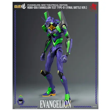 Evangelion: New Theatrical Edition Robo-Dou akčná figúrka Evangelion Test Type - 01 Final Battle Version 25 cm produktová fotografia