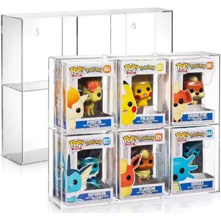 Evoretro Akrylová vitrína pre 6 Funko Pop figúrok produktová fotografia