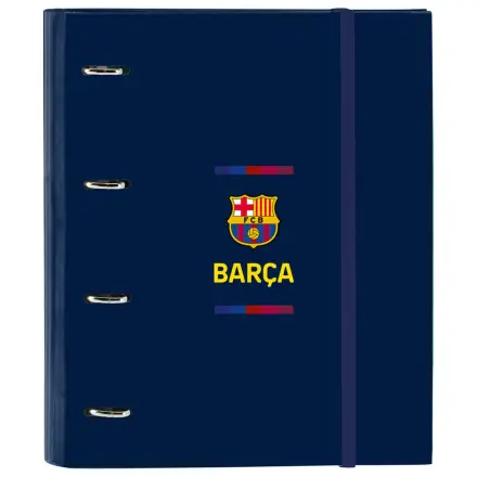F.C. Barcelona 26/27 A4 kartónový zakladač so 4 krúžkami a listami produktová fotografia