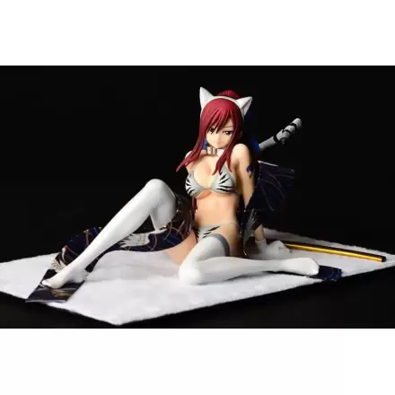 Fairy Tail Statue 1/6 Erza Scarlet - White Tiger CAT Gravure_Style 13 cm termékfotója