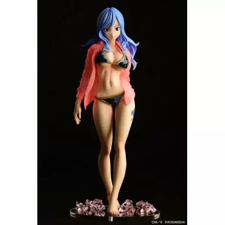 Fairy Tail soška 1/6 Jubia Lokser Gravure_Stylesee-through wet shirt Black Bikini!! 25 cm termékfotója