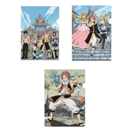 Fairy Tail Priečinok na dokumenty 3-Set 01 produktová fotografia