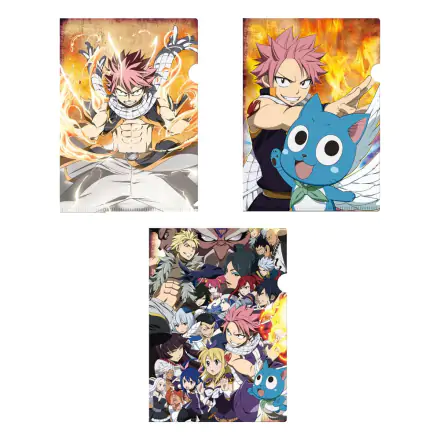 Fairy Tail Clearfile 3-Set 02 produktová fotografia