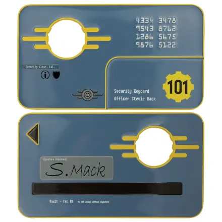 Fallout 3 replika bezpečnostnej prístupovej karty Vault 101, limitovaná edícia produktová fotografia