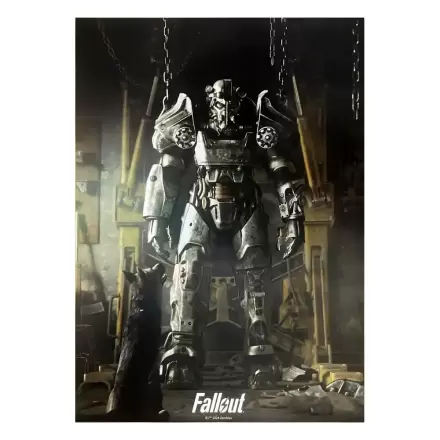 Fallout 4 Art Print Power Armor 30 x 40 cm - bez rámu termékfotója