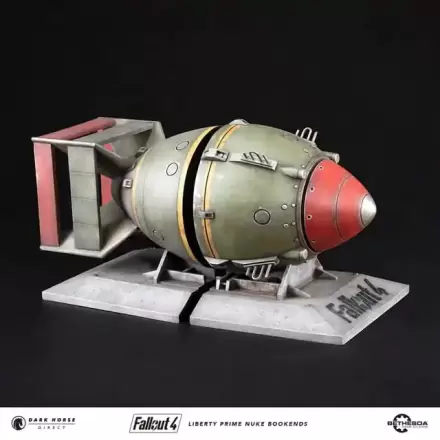Fallout 4 PVC Socha Liberty Prime Nuke Bomb Podpery na knihy 17 cm produktová fotografia