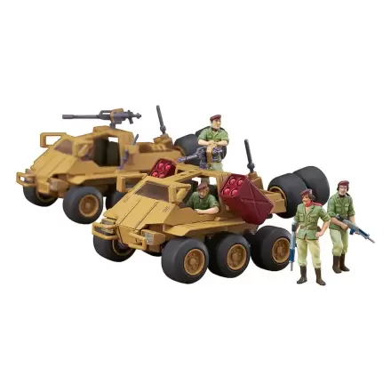 Fang of the Sun Dougram Combat Armors MAX06 Plastová modelová stavebnica 1/72 Bromley JRS Native Dancer Commander Type & Missile Pod Type (re-run) 5 cm produktová fotografia