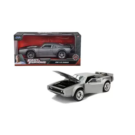 Fast & Furious 8 Diecast Model 1/24 Domov Ice Charger Liaty model produktová fotografia
