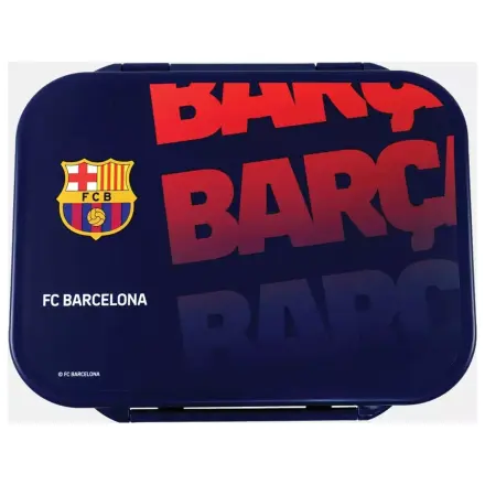 FC Barcelona Obedový box s viacerými priehradkami, Box na sendviče produktová fotografia